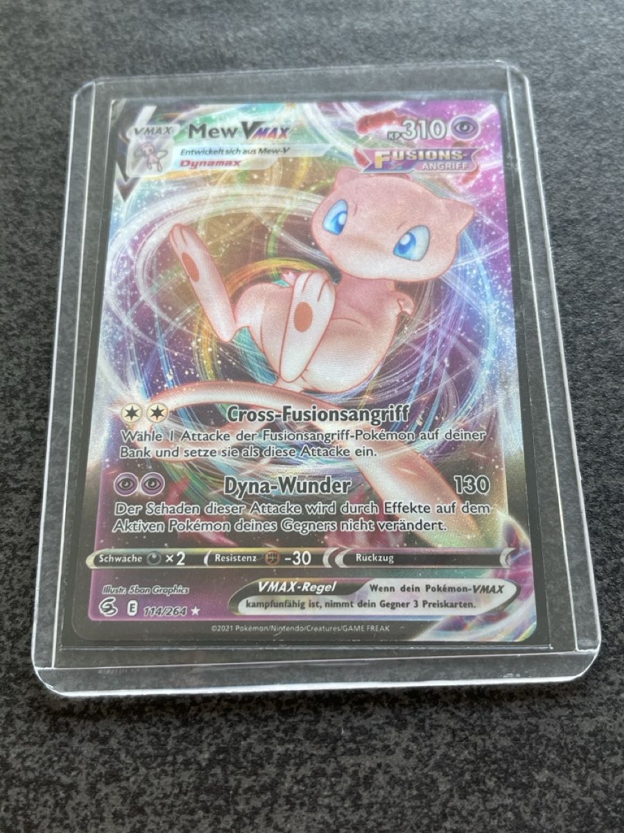 Pokémon Carte collezionabili: Pokémon Mew Vmax – Nuovo (secondo la descrizione) da Zug venduto da Haegito