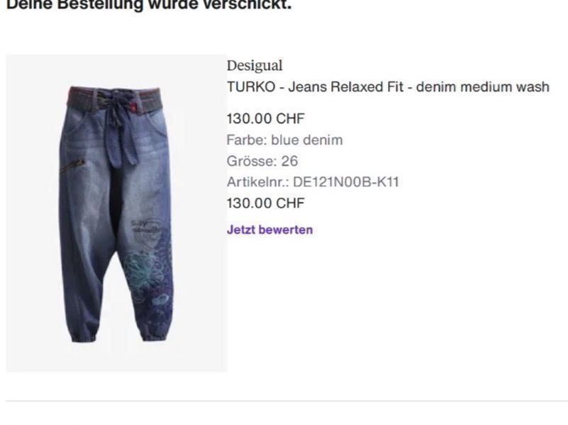 Desigual Jeans: Jeans – Neu (gemäss Beschreibung) aus Kriens von Lavendel-888 5