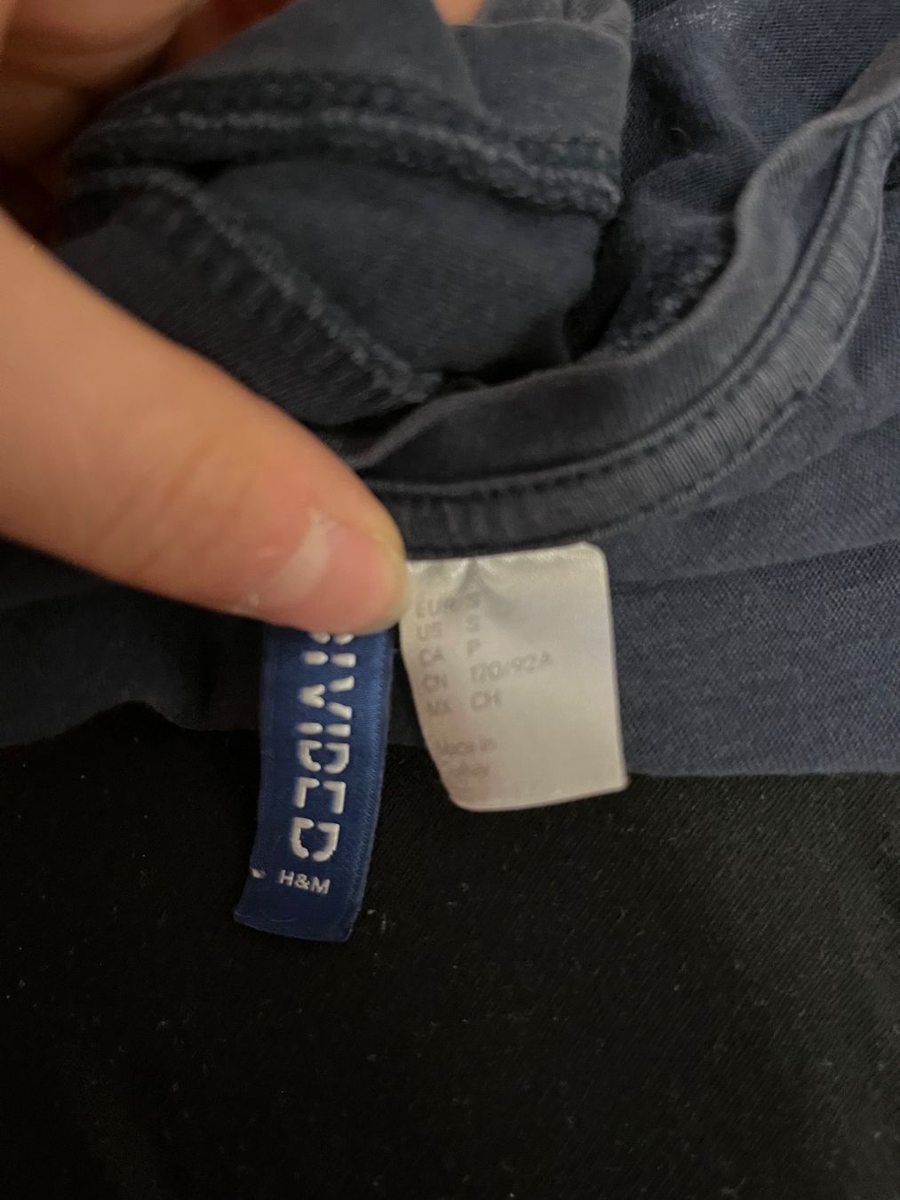 H&M T-Shirts: Tank Top Herren blau mit Motiv, Gr. S – Gebraucht aus Arlesheim von Eli_77 2