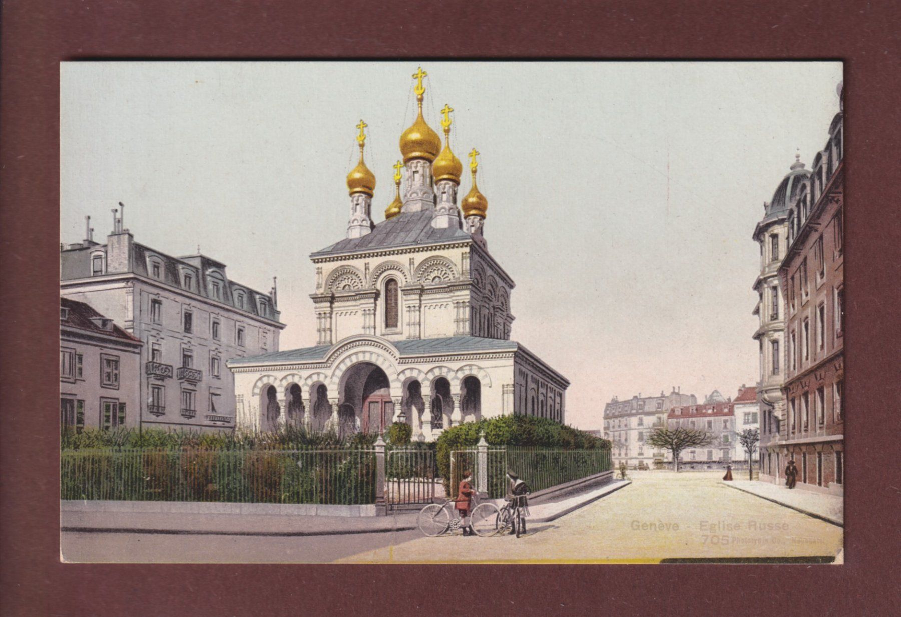 Cartoline postali: GENEVE - Eglise Russe – Usato da Pully venduto da nicecards