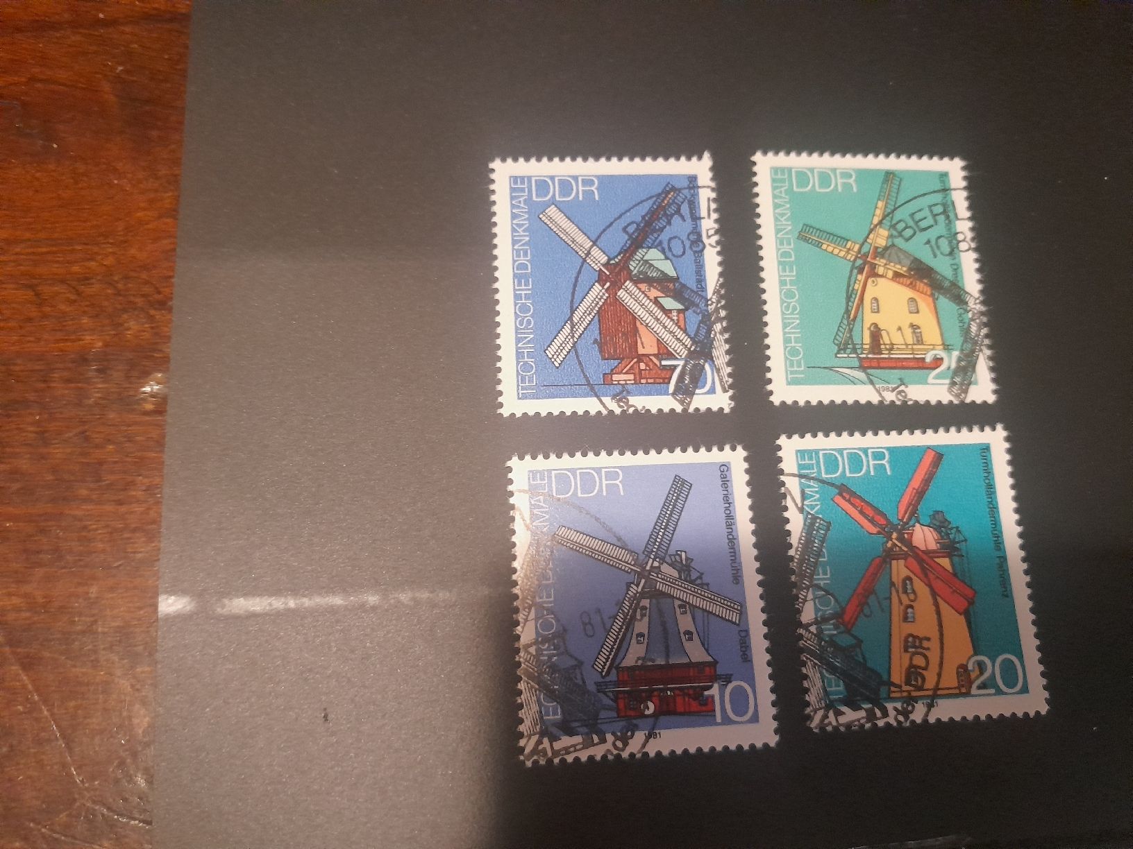 Alle Briefmarken: DDR Moulins 1981 – Gebraucht aus Marly von globetrotter1723