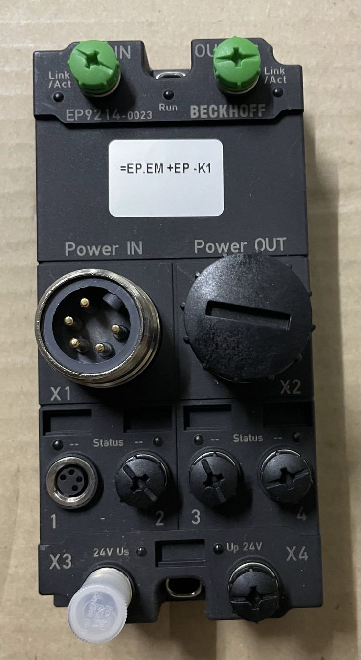 Beckhoff Componenti elettronici: Beckhoff Modul EP9214-0023 neuwertig – Nuovo e nell'imballaggio originale da Sins venduto da 3985schluckti 5