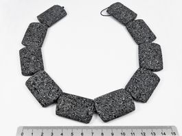 Lava Strang rechteckig 40 x 22mm