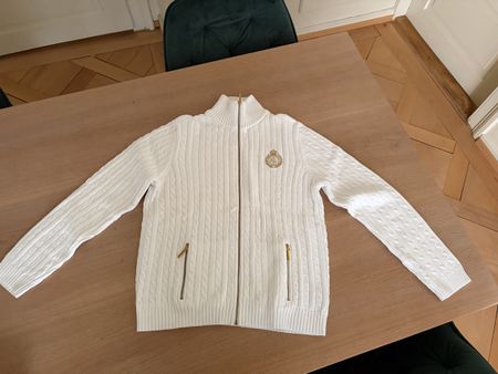 Ralph Lauren Strickjacke Weiss 
