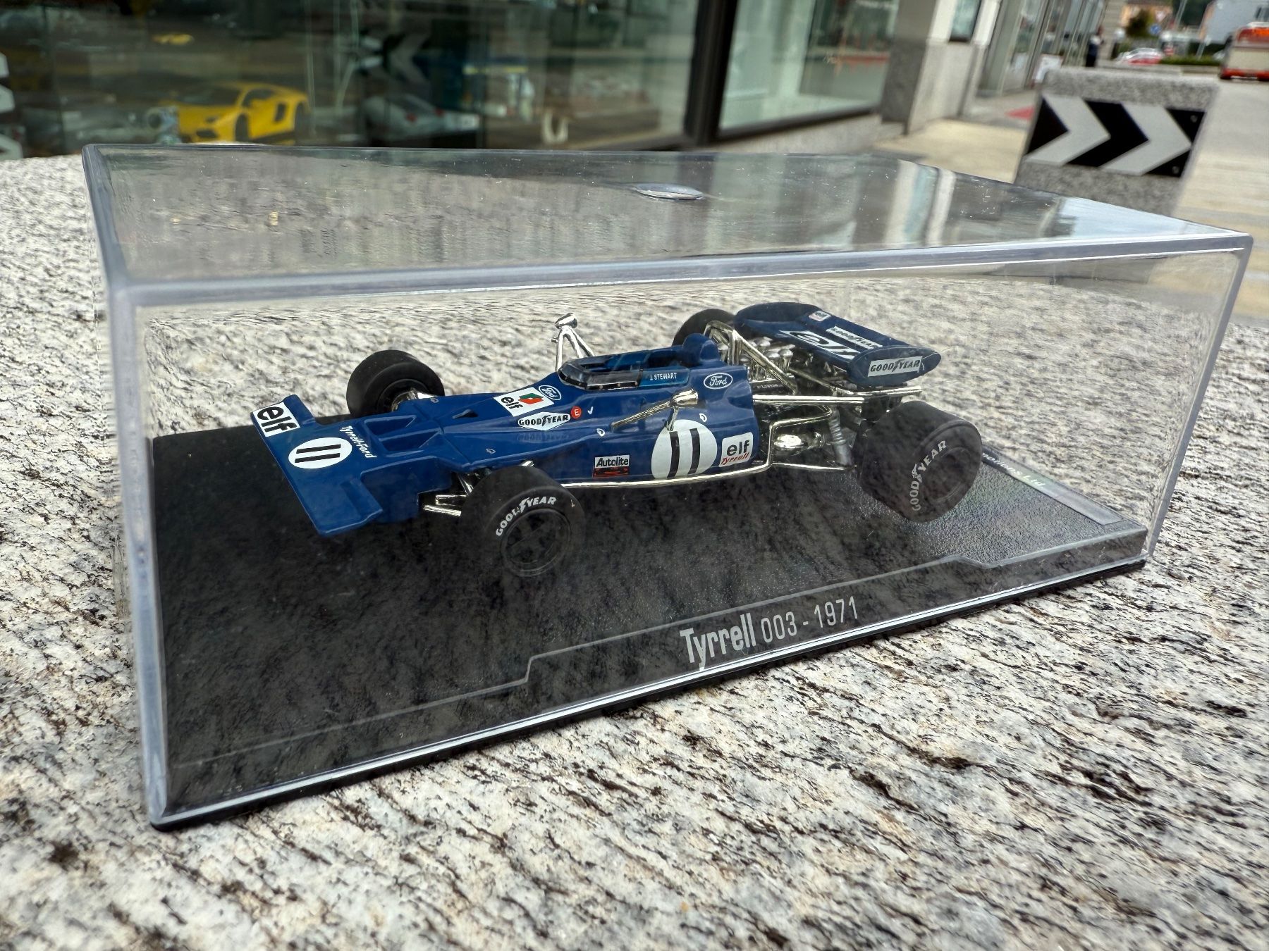 Kit di modellismo & Modellini statici: Deagostini 1:43 Tyrrell 003 1971 – Usato da Chiasso venduto da Carrara-Modellismo