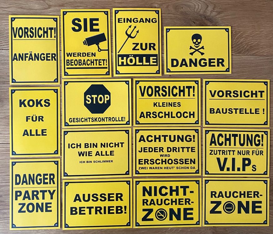 Verschiedene Postkarten mit coolen Sprüchen Kaufen auf Ricardo