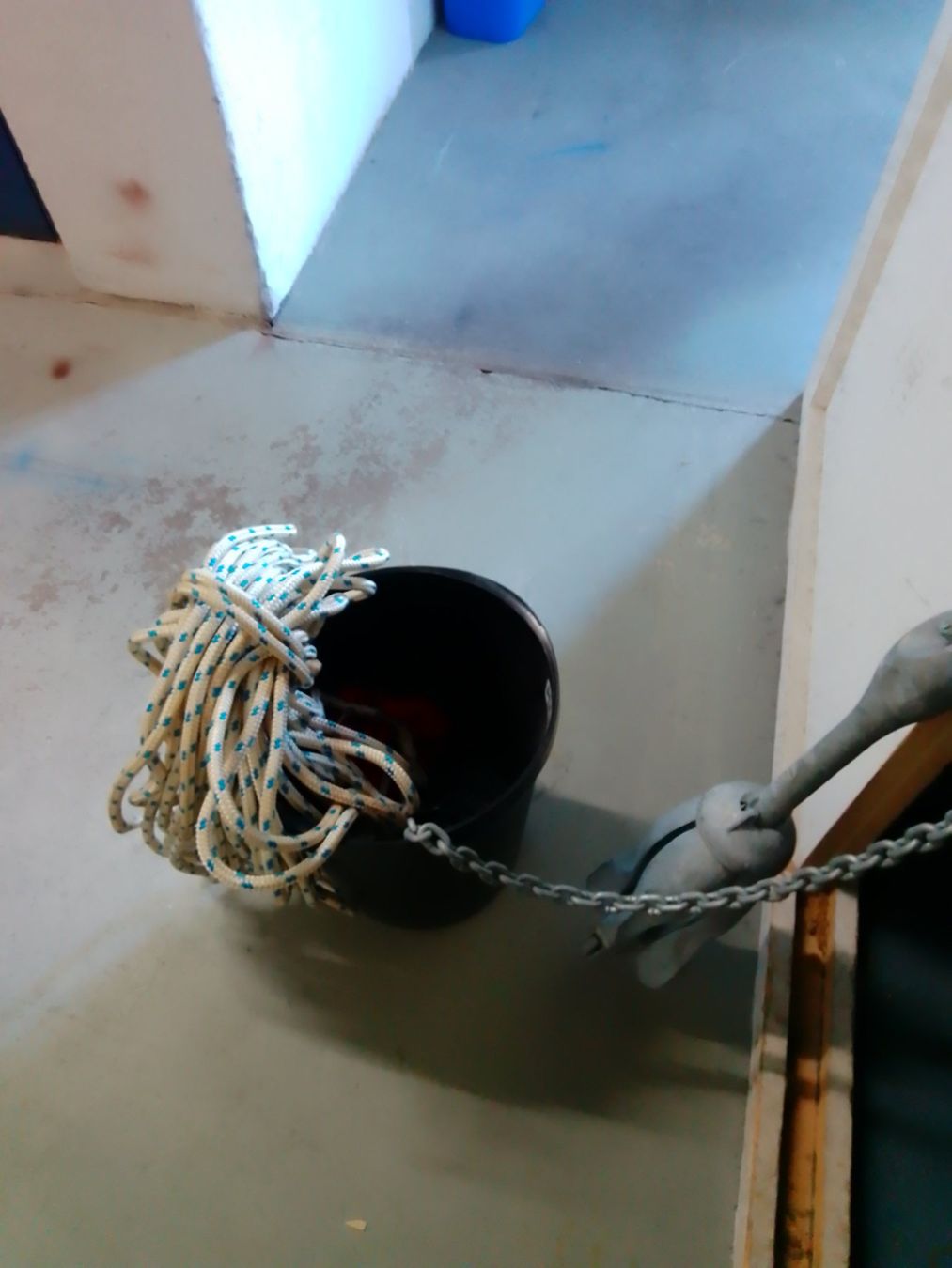 Anker: Bootsanker mit Kette und Seil – Gebraucht aus Giubiasco von pagi2 1