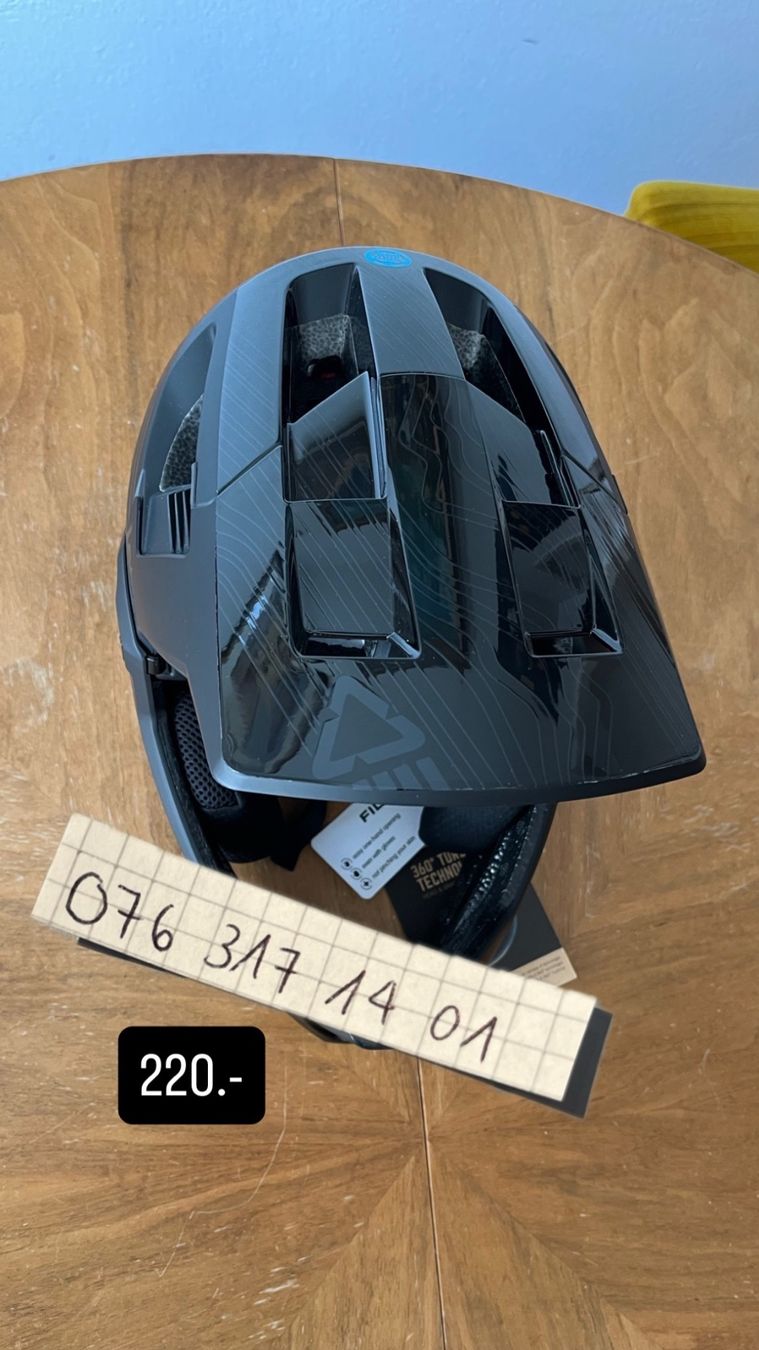 Leatt Caschi: Leatt Enduro 4.0 MTB Helm Grösse S – Nuovo e nell'imballaggio originale da Bern venduto da rah_zph8 1