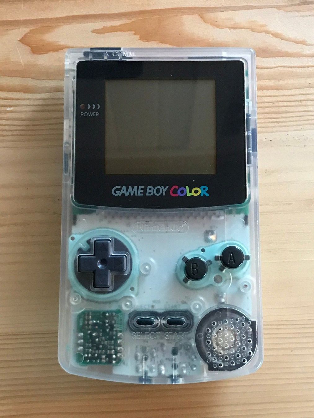 Nintendo Konsolen: Gameboy Color (clear transparent) – Gebraucht aus Hedingen von