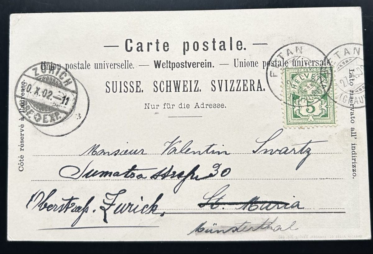 Cartoline postali: AK Fetan – Usato da Horw venduto da Tellbub 1