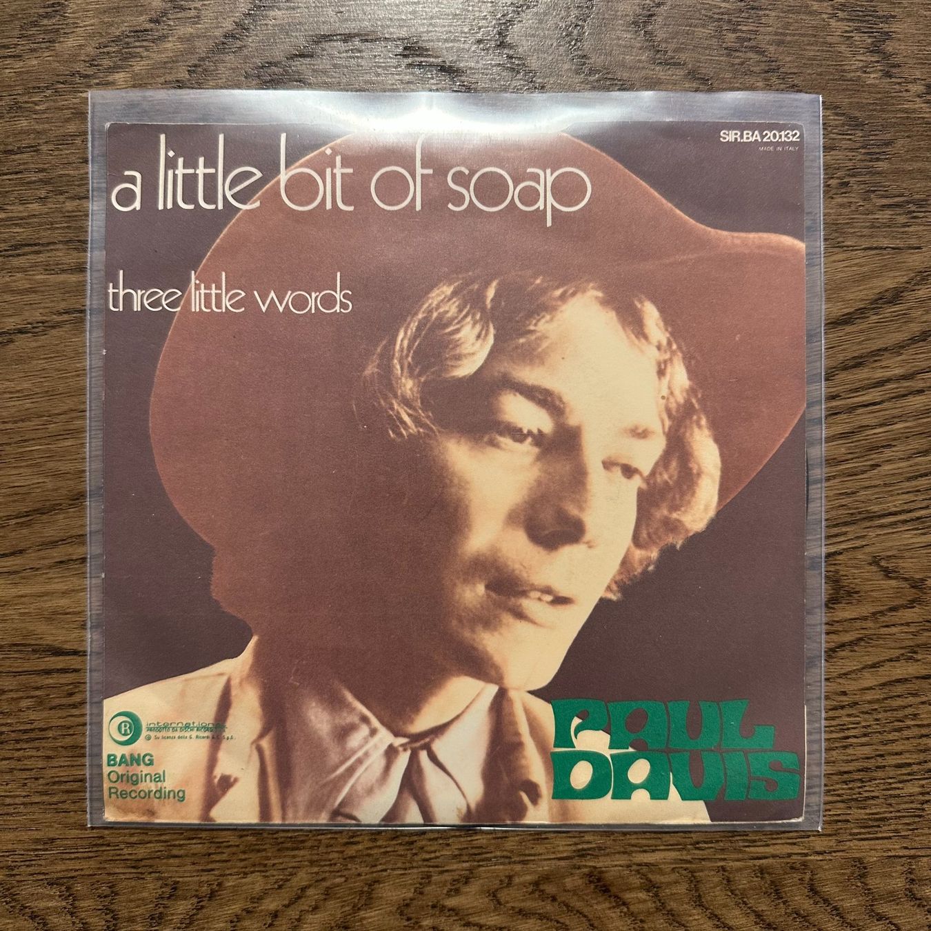 Dischi in vinile: Paul Davis - A Little Bit Of Soap 7" – Usato da Viganello venduto da md__2rd2