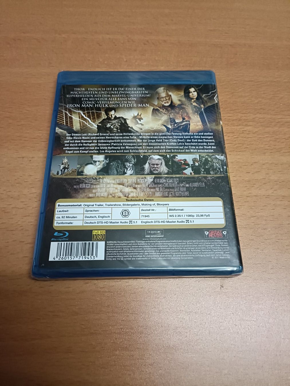 Tutti i DVDs: Thor / Der Allmächtige – Nuovo e nell'imballaggio originale da Köniz venduto da Movieportal007 1