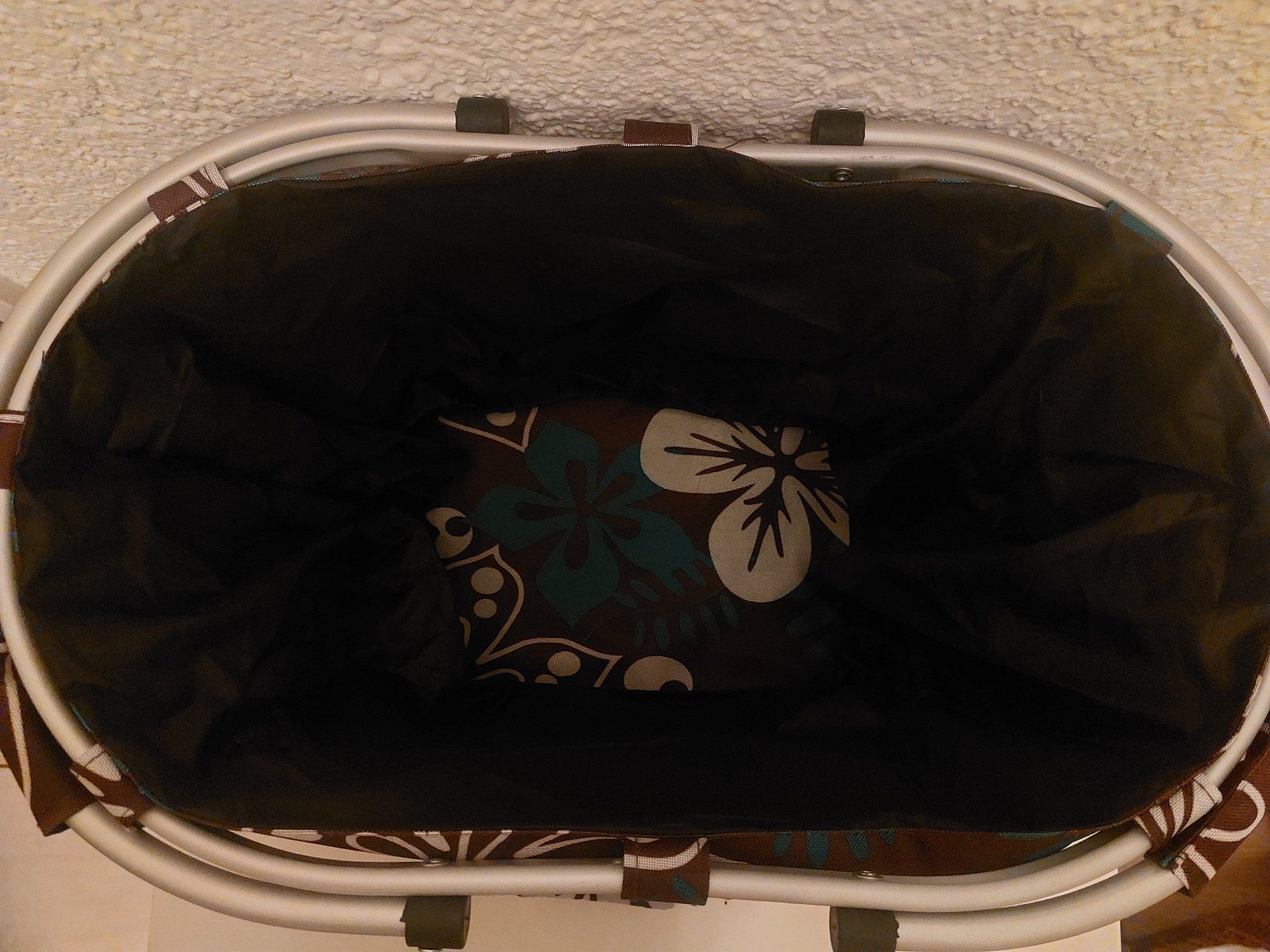 Altro per la casa: Praktischer Einkaufskorb / Picknickkorb mit Blumenmuster – Nuovo (secondo la descrizione) da Horgen venduto da Angel0010 2