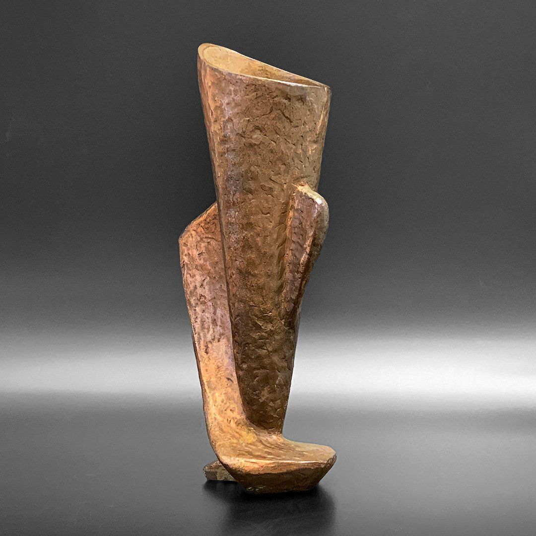 Sculture & Statue: Anthroposophische Bronze Vase / Skulptur – Usato da Luzern venduto da Eukalyptus