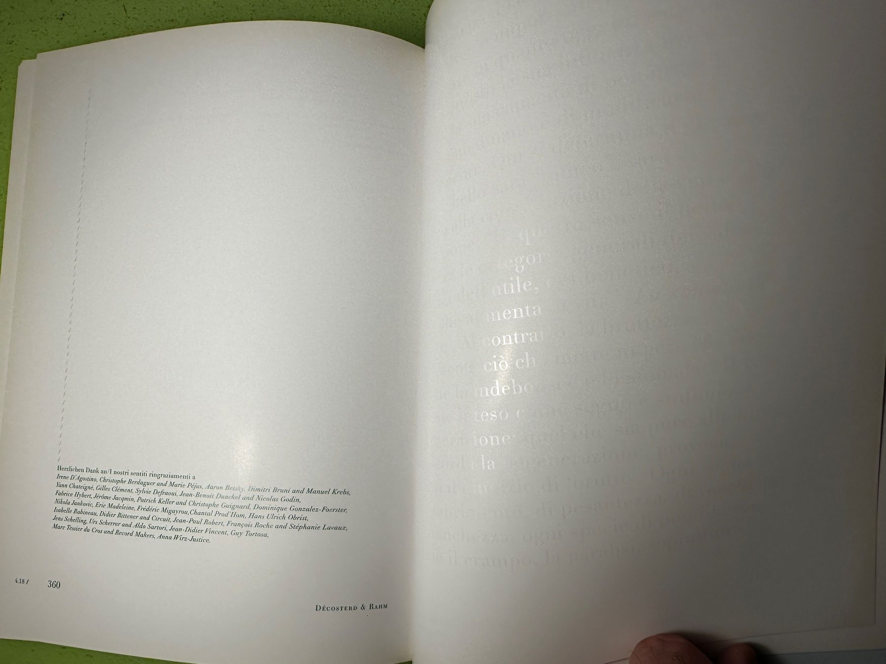 Libri: Décosterd & Rahm: Physiologische Architektur. – Usato da Zürich venduto da allp 7