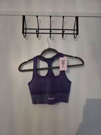 Peachy Passions Sport-Leggins, Purple / S 