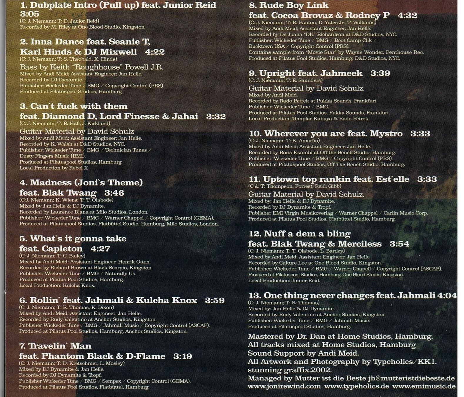 CD: DJ Dynamite / Welcome to ... Joni Rewind – Usato da Unterengstringen venduto da Lastchance 1