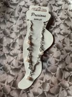 Fusskette mit Kunstperlen - Sommerliches Accessoire