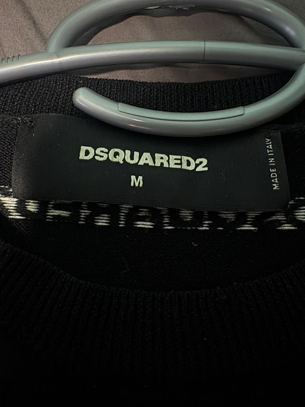 Dsquared2 Pullover & Sweatshirts: Dsquared2 Strickpullover schwarz DC Logo Gr. M – Gebraucht aus Kriens von ton_h7f5 1