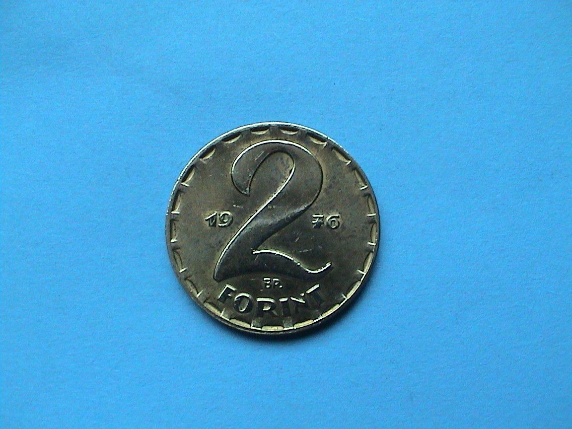 Alle Münzen: 2 Forint - Ungarn - 1976 – Gebraucht aus Reinach BL von Dexy62