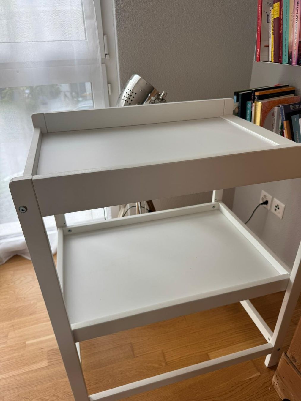 Ikea Fasciatoi & Accessori: Weisser Wickeltisch mit Wickelunterlage – Usato da Uster venduto da Sembi 1