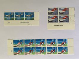 Swissair 1979, 1981,1997 Diverse Marken **