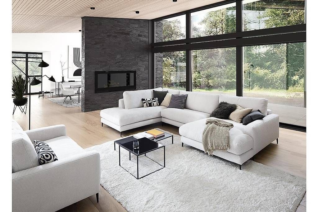 Divani: Cordsofa Uptown in U-Form – Nuovo e nell'imballaggio originale da Bischofszell venduto da deluxe-moebel 2