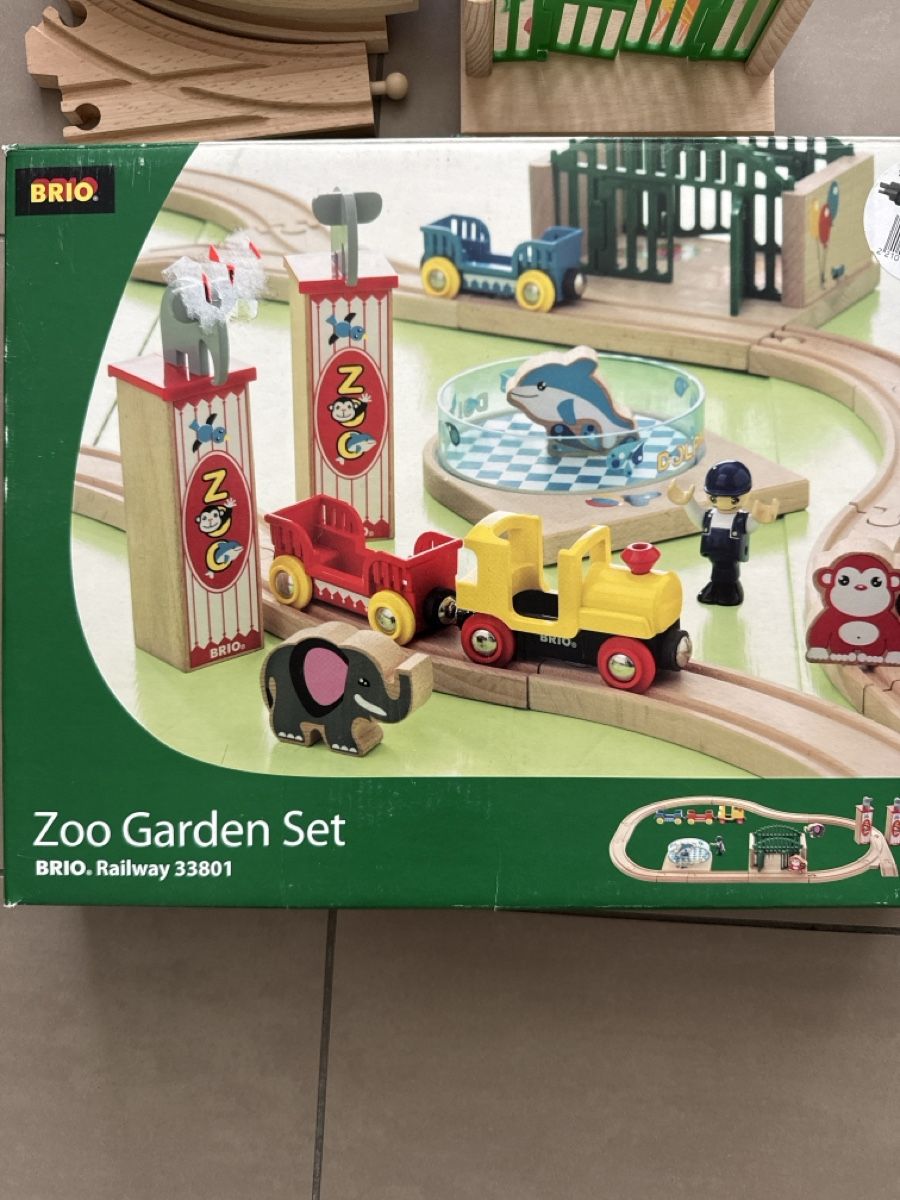 Brio Giocattoli: BRIO Zoo Garden Eisenbahn Set – Usato da Schwerzenbach venduto da Chris1 1