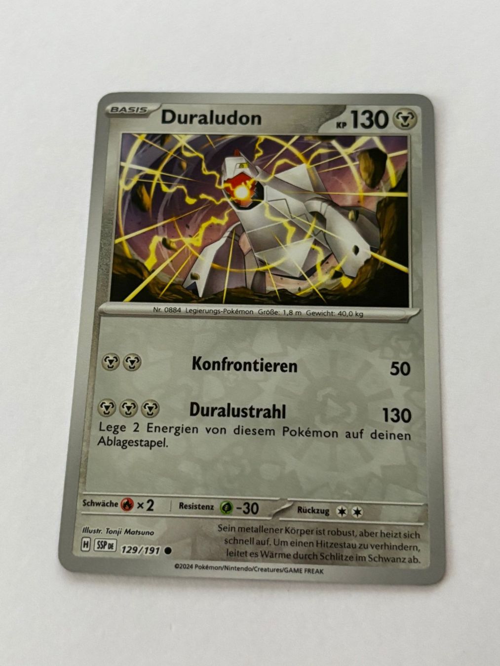 Pokémon Carte collezionabili: Pokemon-Karte Duraludon 129/191 – Usato da Herisau venduto da Seyashop1