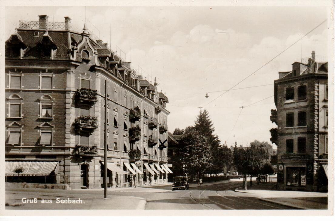 Cartoline postali: Gruss aus Seebach  1938 – Usato da Wolhusen venduto da Curver9