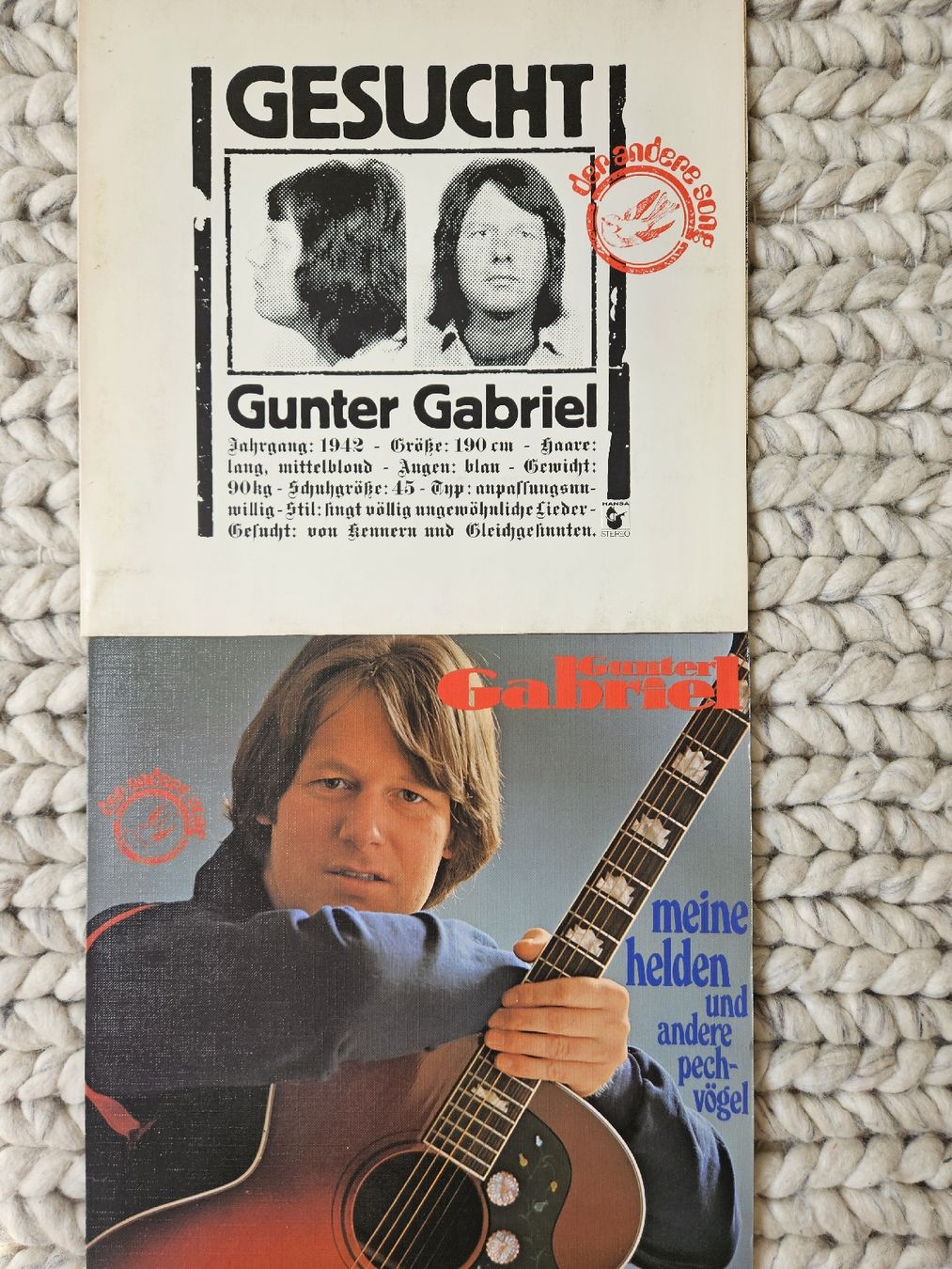 Dischi in vinile: 2 Gunter Gabriel Schallplatten – Usato da Wettingen venduto da Sk8ertomda