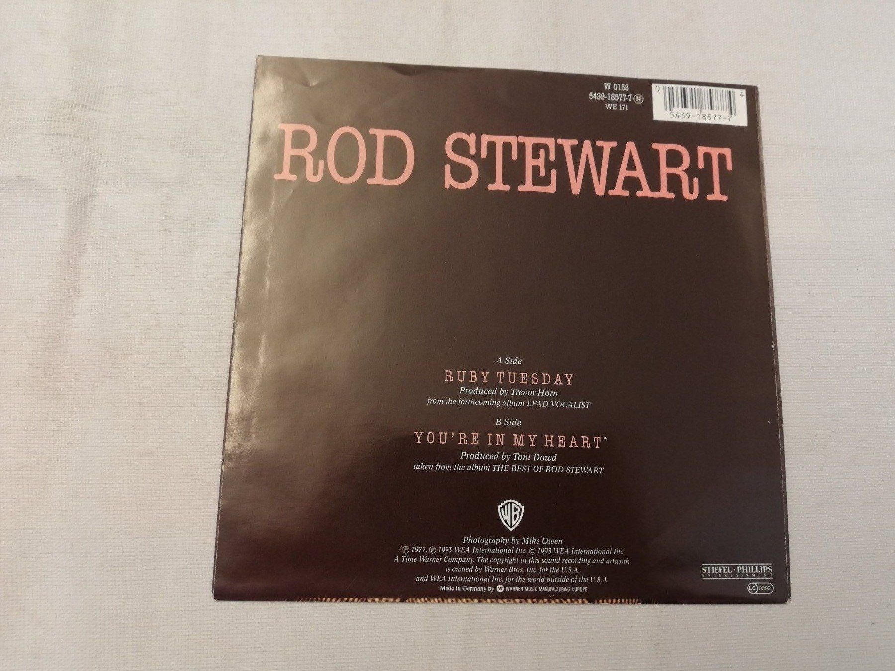 Dischi in vinile: ROD STEWART - RUBY TUESDAY (SINGLES 7") – Usato da Bern venduto da Vinylsound.ch 1