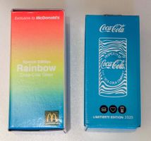 2 verres Coca-Cola™ LIMITED EDITION 2020 & 2025 McDonald’s