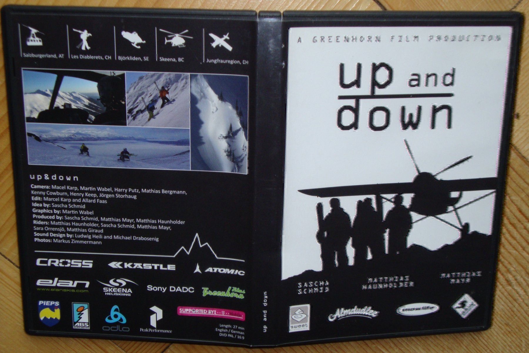 Tous les DVDs: UP & DOWN - SPITZENSPORTLER IM SCHNEE – D'occasion à Bern par carola31