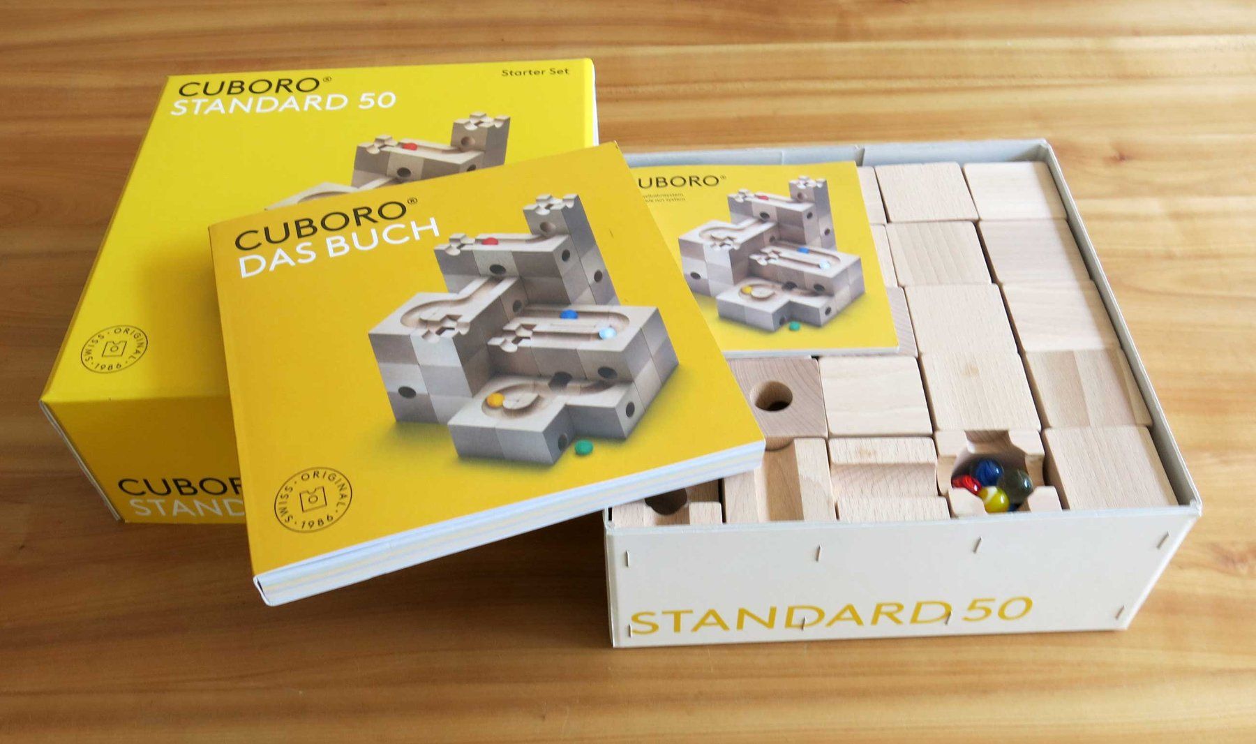 Cuboro Jouets: Cuboro Standard 50 mit Buch – D'occasion à Winterthur par Musikmamsell