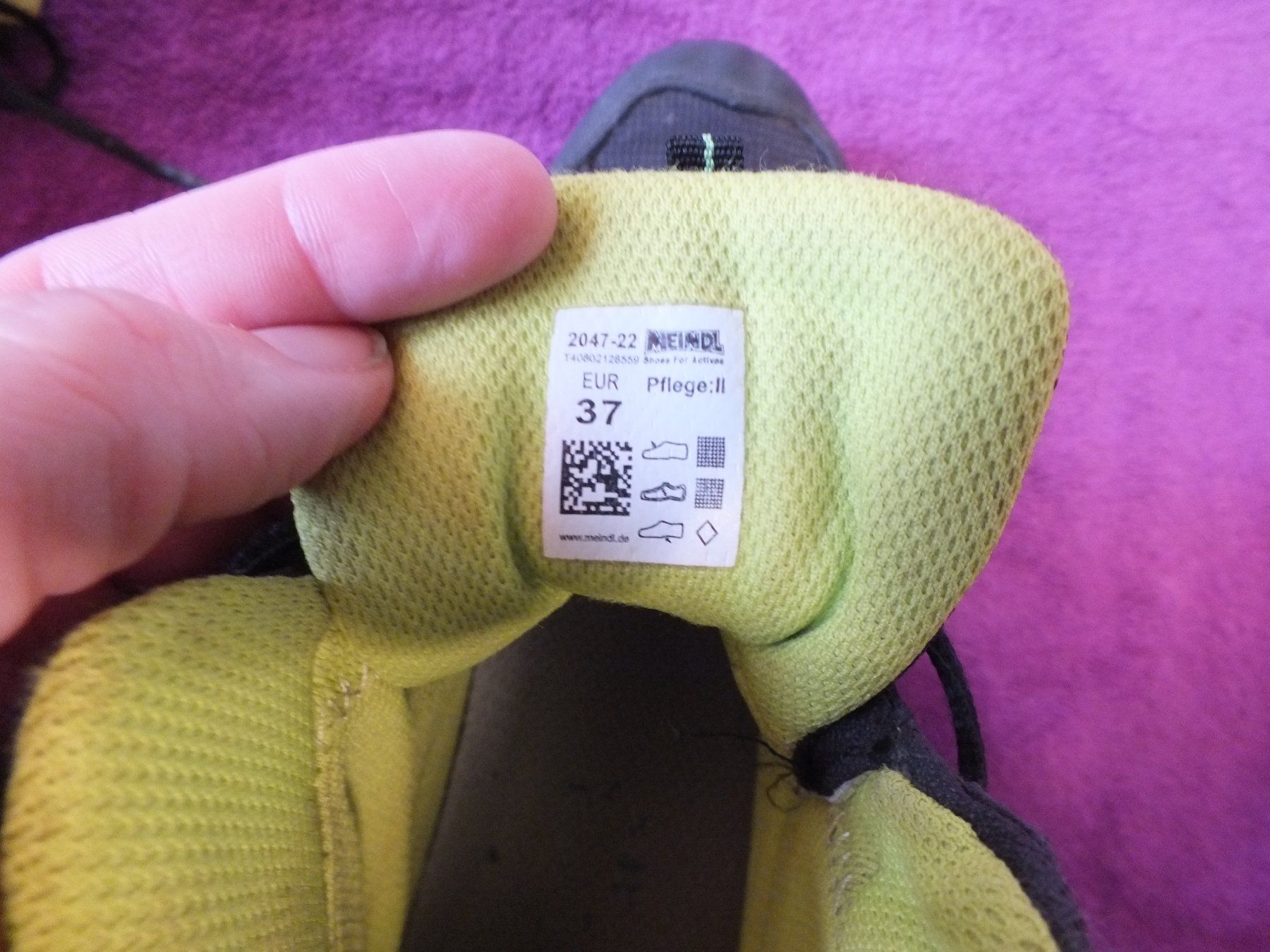 Meindl Scarpe per ragazzi: Meindl Snap Junior Mid Wanderschuhe in Gr. 37 – Usato da Müllheim Dorf venduto da Seeeule01 8