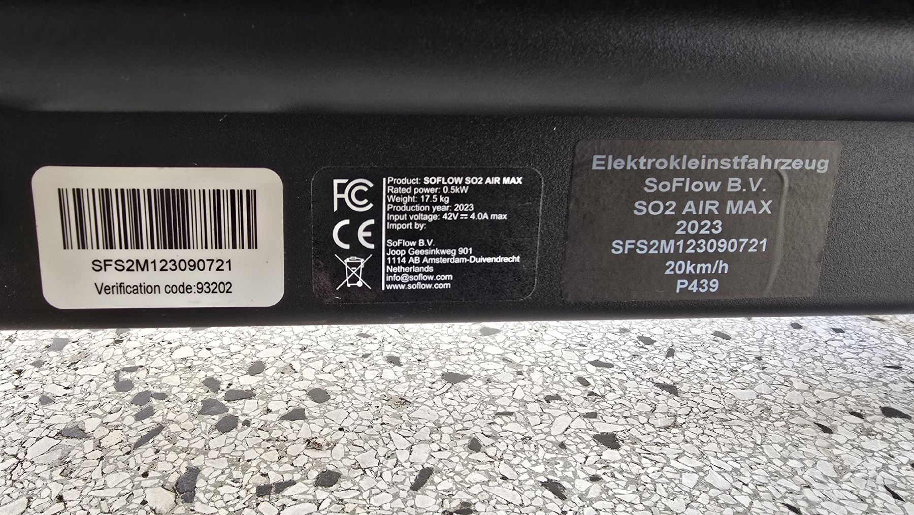 Scooter: Soflow SO2 Air Max E-Scooter – Nuovo (secondo la descrizione) da Bettlach venduto da vla_g2dl 4
