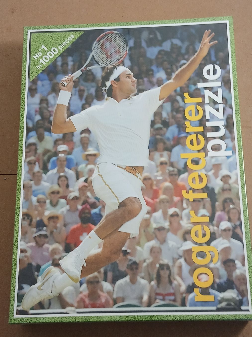 Puzzles: Roger Federer Puzzle 1000 Teile neu – Neu und originalverpackt aus Münchenstein von Sozial_Labor_Brocki