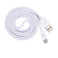 Ladekabel für Smartphones USB Typ C 2 m  weiss