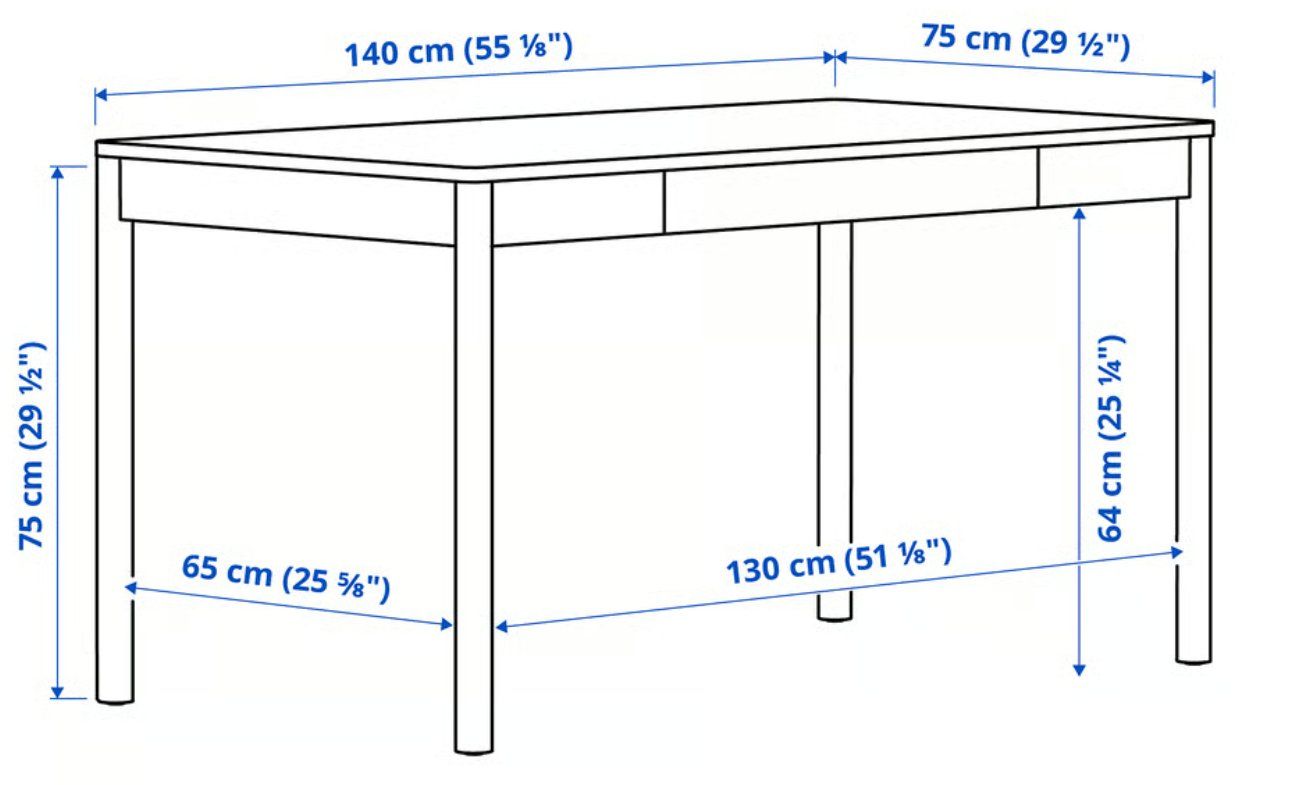 Ikea Schreibtische: Schreibtisch im skandinavischen Design – Gebraucht aus Zürich von Jsuter1 4