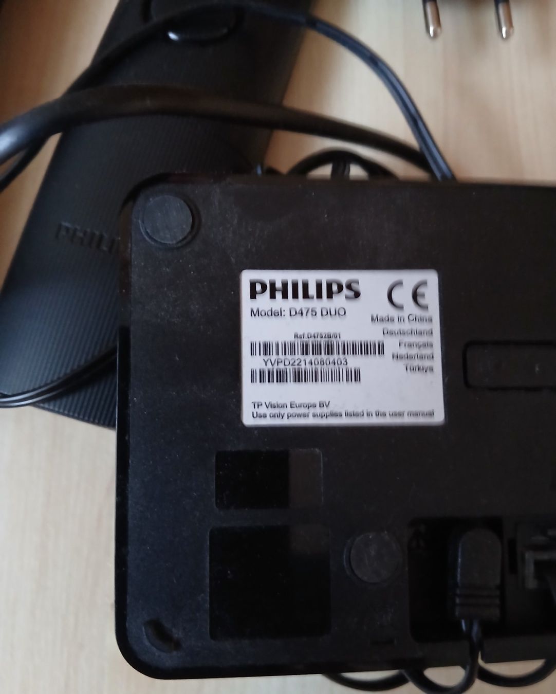 Philips Telefone: Philips D475, schnurloses Telefon – Gebraucht aus Sirnach von Rkressig 3