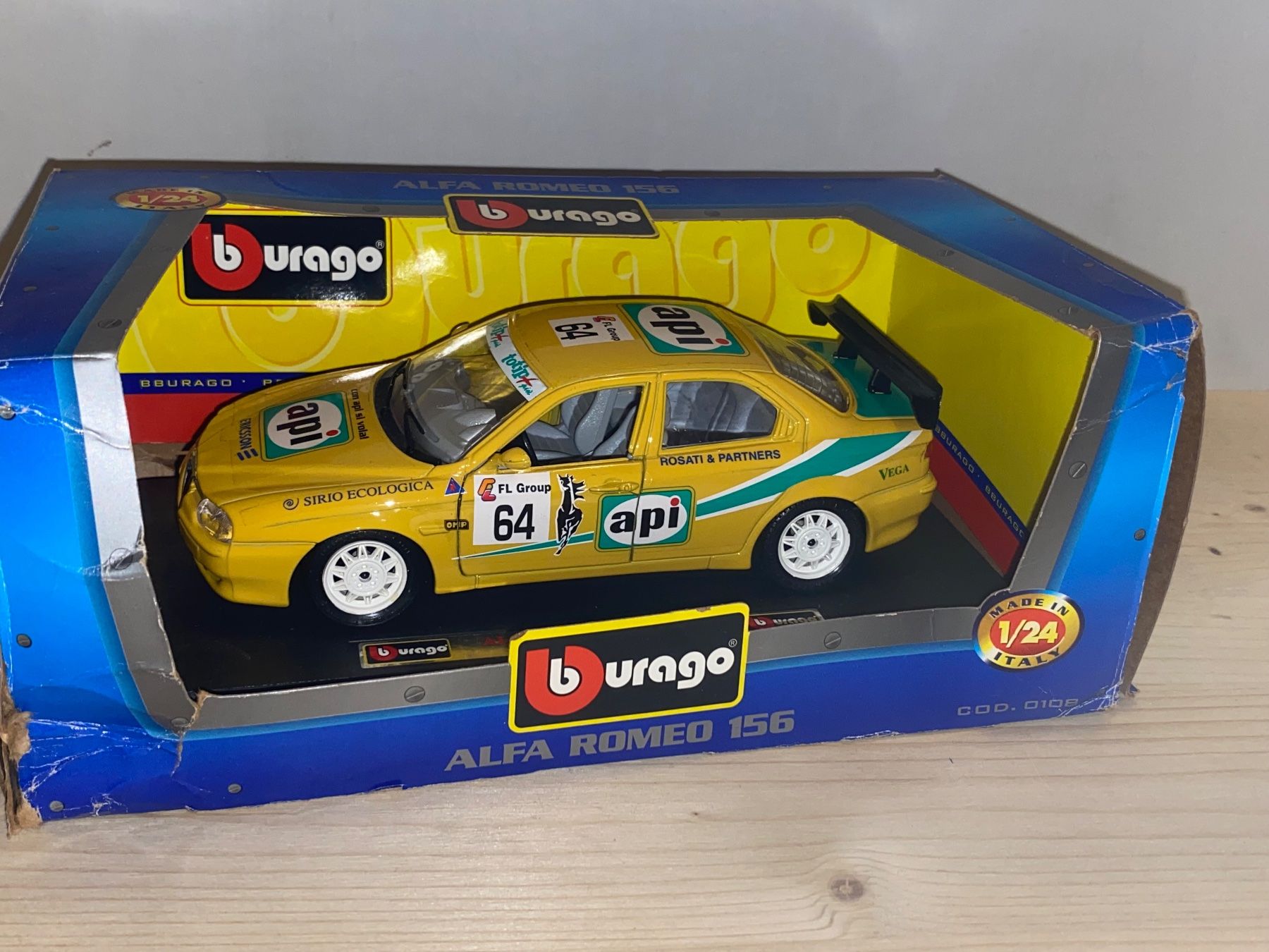 Alfa Romeo Modellini d'auto: Alfa Romeo 156 Racing API 1/24 – Nuovo (secondo la descrizione) da Wohlen AG venduto da PrivatSammlung 5