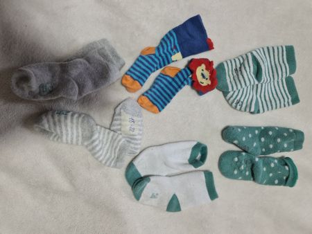 Chaussettes 6 paires taille 18-22