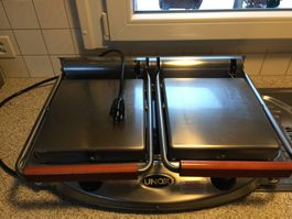 UNOX XP-020P Glaskeramik Doppel Kontaktgrill