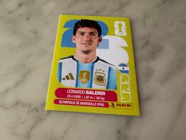 Panini Fifa Fussball WM 2026 Sticker Leonardo Balerdi ARG 7