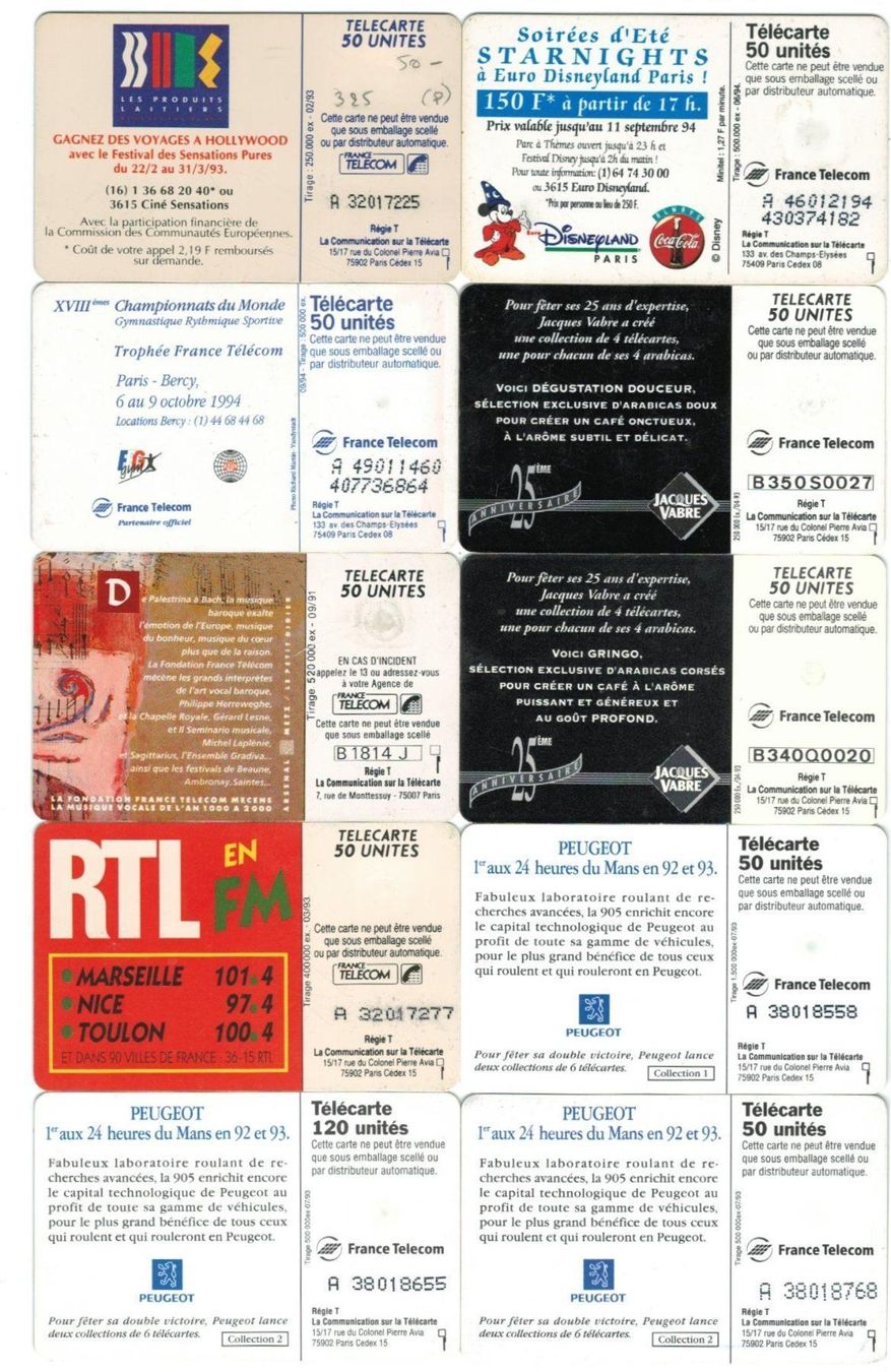 Telefon- & Taxkarten: 10 Telefonkarten Frankreich – Gebraucht aus Zürich von Tolima194 1