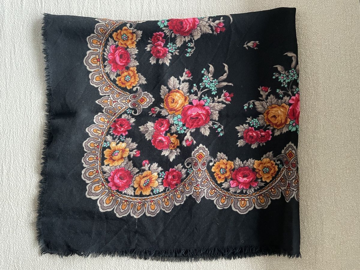Foulard & Sciarpe: Tuch Schal Blumen – Usato da Zürich venduto da ehupp 1