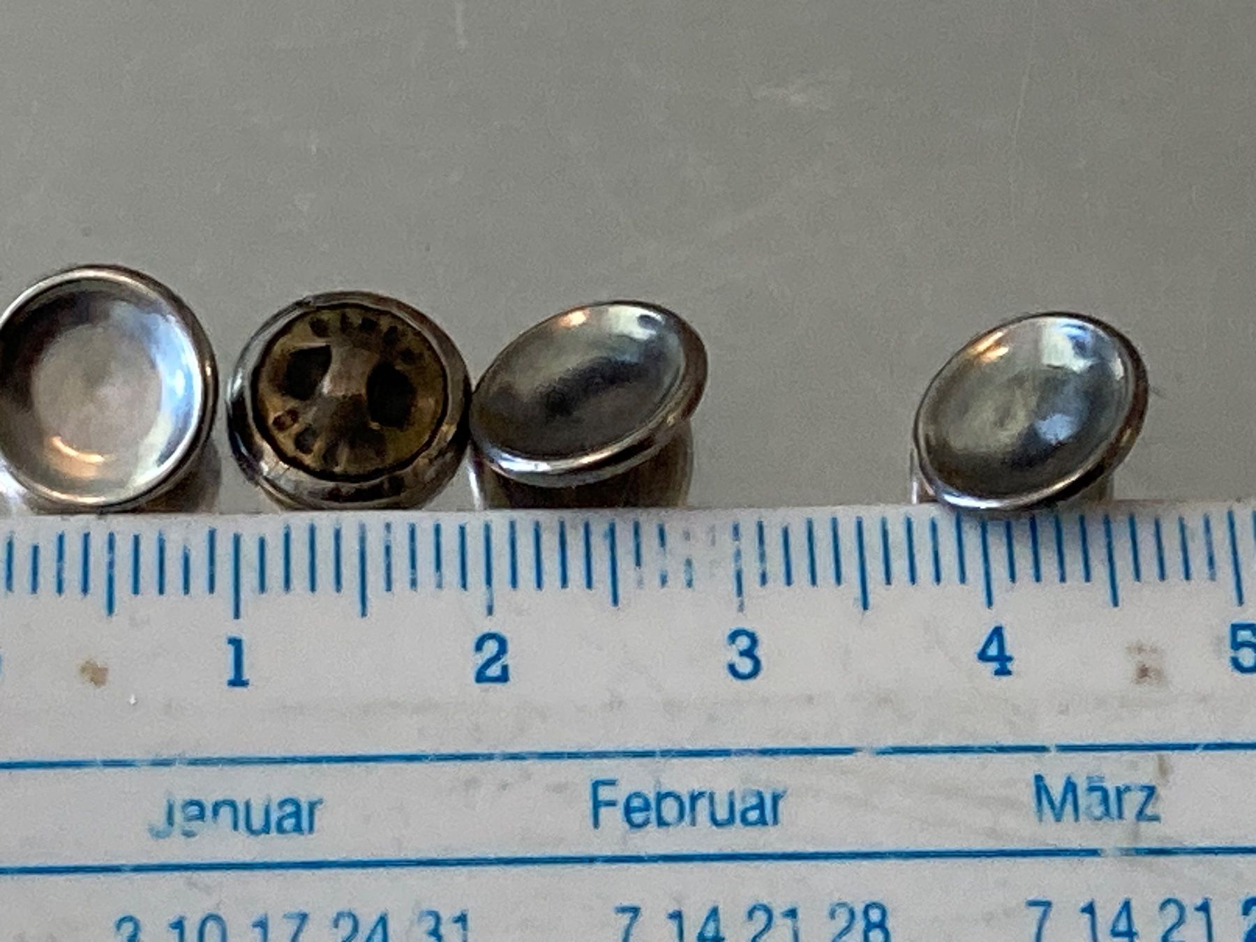 Altri gioielli: Boutons argent métal ancien Paris – Usato da Marly venduto da Antigona71 3
