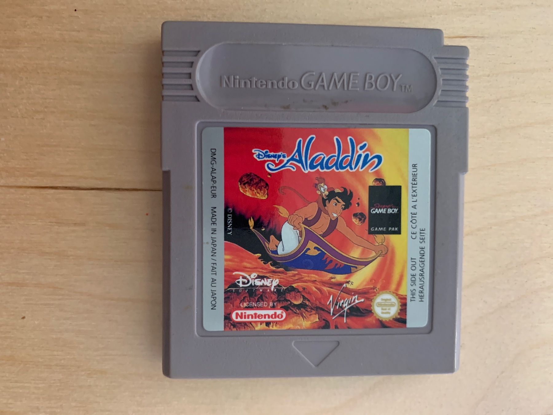 Spiele: Aladdin für Gameboy – Gebraucht aus Gebenstorf von RetroFuture