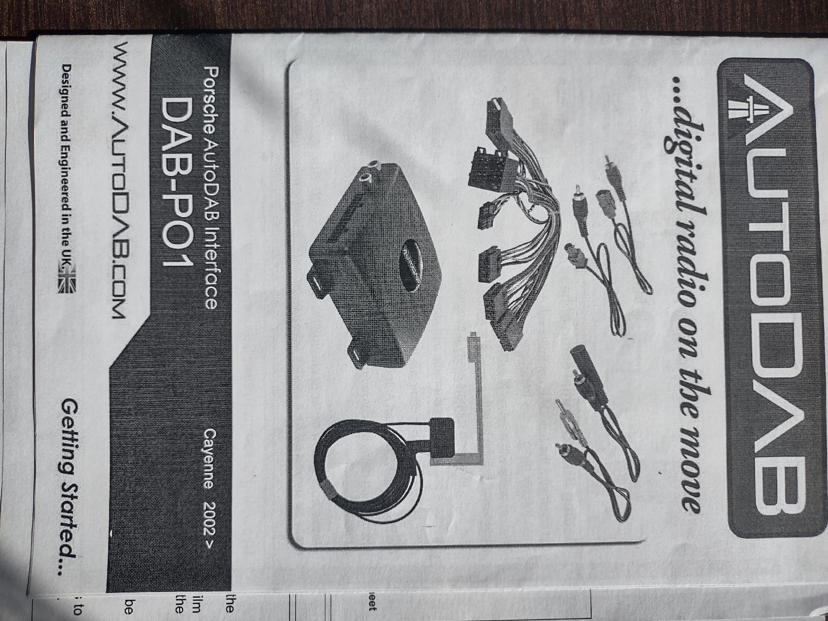 Radio: Auto Dab-PO1 Porsche AutoDab Interface – Nuovo (secondo la descrizione) da Oberbipp venduto da A.B.M. 3